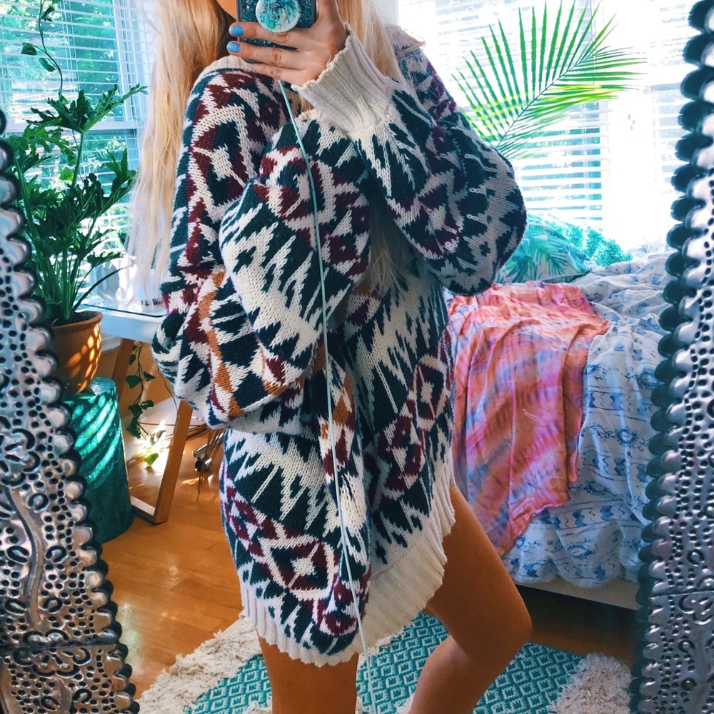 Bohemian Travelers Chunky Oversized Sweater βοΈβ¨ - Picture 7 of 7